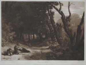 Liber Studiorum: Procris and Cephalus. Creator: Joseph Mallord William Turner (British, 1775-1851)