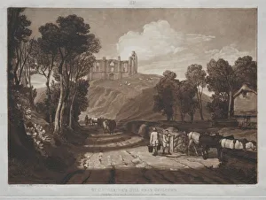 Liber Studiorum: St. Catherines Hill, near Guilford. Creator: Joseph Mallord William Turner