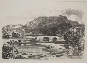 Liber Studiorum: Tan y Beolch, North Wales, 1838. Creator: John Sell Cotman (British, 1782-1842)