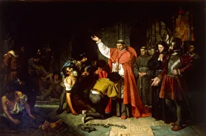 Cisneros Prints: The liberation of Christian prisoners of Oran by Cardinal Cisneros