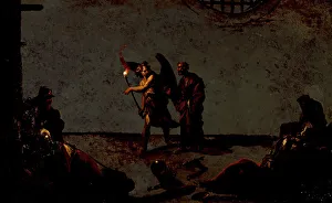 Leonaert Bramer Prints: The Liberation of Saint Peter, c1625. Creator: Leonard Bramer