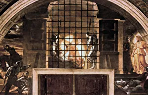 The Liberation of St Peter, 1514. Artist: Raphael