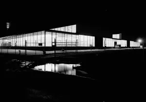Samuel Gottscho Prints: Liberty Aircraft Corp. Farmingdale, Long Island, 1941. Creator: Gottscho-Schleisner, Inc