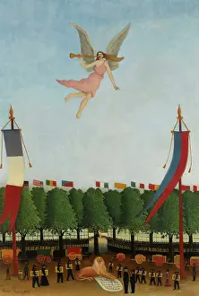Rousseau Prints: Liberty Inviting Artists to Take Part in the 22nd Exhibition of the Societe des
