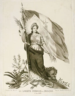 Images Dated 20th September 2005: Liberty, Patron of the French, 1870