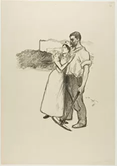 Working Class Gallery: Libertys Last Refuge, July 1894. Creator: Theophile Alexandre Steinlen