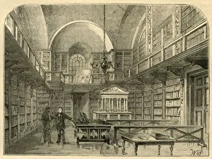 The Library of St. Paul s, 1897. Creator: Unknown