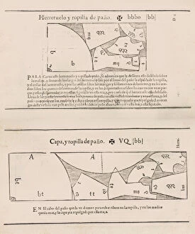 Mathematics Collection: Libro de Geometria, Practica y Traca, 1589. Creator: Juan de Alcega