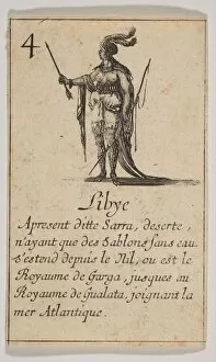 De Saint Sorlin Gallery: Libye, 1644. Creator: Stefano della Bella