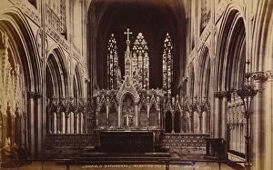 Altar Screen Gallery: Lichfield Cathedral, Reredos and Altar, 1929. Creator: Unknown