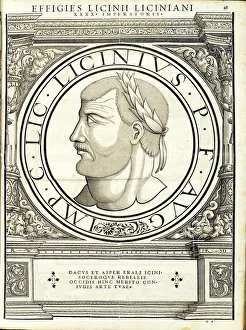 1559 Prints: Licinius I (263 - 325 AD), 1559