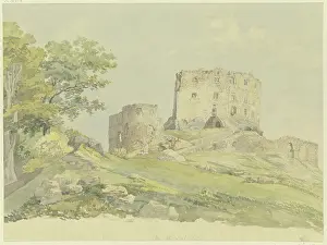 Heritage Prints: Liebenstein ruins, c1800-1806. Creator: Georg Melchior Kraus