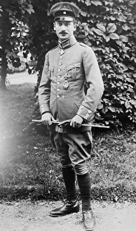 Fighter Ace Prints: Lieut. Frankl, between c1915 and c1920. Creator: Bain News Service