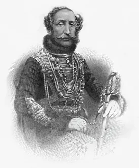 David Hume Prints: Lieut. Gen. The Earl of Cardigan, 1859. Artist: TW Knight