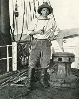 Terra Nova Prints: Lieut. H. E. De P. Rennick, c1910-1913, (1913). Artist: Herbert Ponting