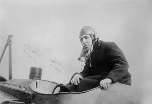Cockpit Prints: Lieut. Porte, 1914. Creator: Bain News Service