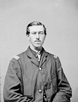 Mustache Gallery: Lieutenant A.B. Gardner, US Army, between 1855 and 1865. Creator: Unknown