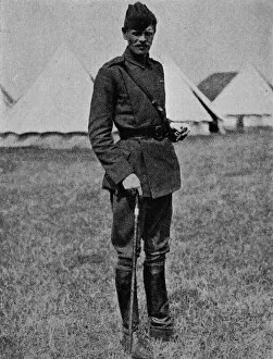 Brett Gallery: Lieutenant BH Barrington-Kennett, the first Adjutant of the RFC, 1912 (1933). Artist: Flight Photo