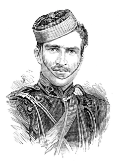 Second Afghan War 1878 79 Prints: Lieutenant C. J. R. Hearsey, killed in action, Dec. 11 1879, (1880). Creator: Unknown