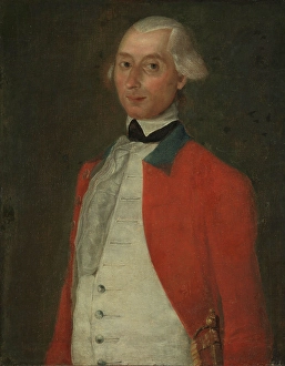 Lieutenant Colonel Johan Peter Vosgraff, between 1783 and 1789. Creator: Heinrich Christian Friedrich Hosenfeller