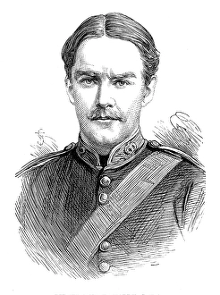 Second Afghan War 1878 79 Prints: Lieutenant E. Hardy, R.H.A. killed in action, Dec. 11 1879, (1880). Creator: Unknown