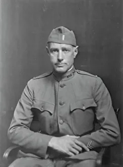 Lieutenant E.T.H. Metcalf, portrait photograph, 1918 Sept. 10. Creator: Arnold Genthe