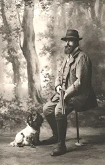 British Sports And Sportsmen Collection: Lieutenant F Brugmann, 1911. Creator: Unknown