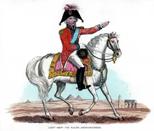 General Abercromby Prints: Lieutenant-General Sir Ralph Abercromby (1734-1801), 1816. Creator: Unknown