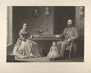 Anna Gallery: Lieutenant General Thomas J. Jackson and His Family ('Stonewall Jackson'), 1866