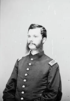Mustache Gallery: Lieutenant W.H. Bingham, US Army, between 1855 and 1865. Creator: Unknown