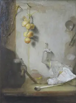 Pipe Prints: Still Life, 1660. Creator: Christoph Paudiss