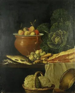 1750s Prints: Still Life, 1750. Creator: Johann Friedrich Grooth