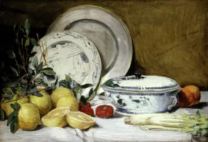 Still Life, 1902-1905. Creator: Julian Alden Weir