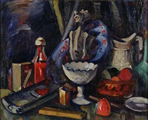 Lindforss Anton Prints: Still life, 1927. Creator: Anton Lindforss