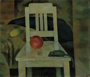 Oil On Plywood Prints: Still Life, 1933. Creator: Vilho Lampi