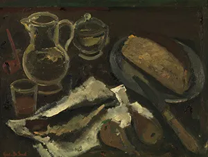 Pear Prints: Still Life, 1940. Creator: Gustave De Smet