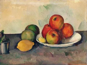 1890 Prints: Still Life with Apples, 1890. Creator: Paul Cezanne