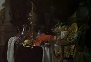Still Life: A Banqueting Scene, probably ca. 1640-41. Creator: Jan Davidsz de Heem