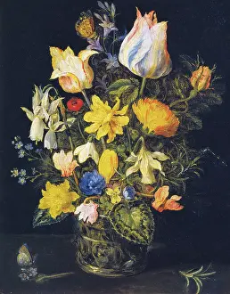 Loyalty Prints: Still Life with Bouquet of Flowers, c1620. Creator: Jan Brueghel the Elder