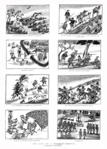 Villagers Prints: The Life of a Burmese Dacoit; illustrated by one of them, 1890. Creator: Unknown