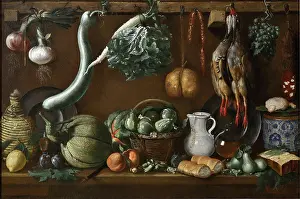 Cuisine Prints: Still Life, c1625. Creator: Jacopo da Empoli (Chimenti) (1551-1640)
