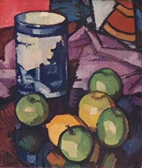 Apple Prints: Still Life, c1919. Artist: Samuel John Peploe