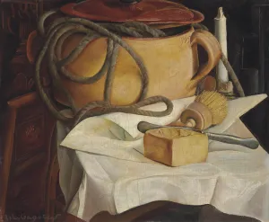 Grigoriev Prints: Still life with candle