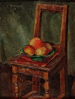 Still life with chair, 1928. Creator: Jean Dehoorn