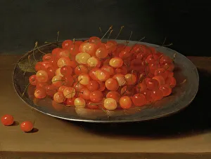 Cherry Prints: Still Life with Cherries. Creator: Osias Beert the Elder