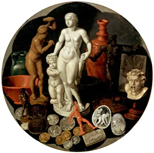 Ker Xavier 1867 1944 Prints: Still Life with a Collection of Curiosities, 17th century
