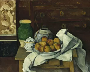 Paul 1839 1906 Collection: Still life with commode, ca 1883-1887