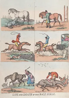 Carcass Prints: Life and Death of the Race Horse, [September 25, 1811], reprint