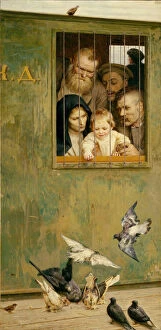 Parting Gallery: Life Is Everywhere, 1888. Artist: Yaroshenko, Nikolai Alexandrovich (1846-1898)