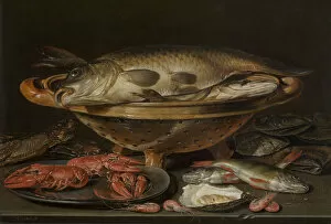 Antwerp Collection: Still Life with Fish, ca 1612-1621. Creator: Peeters, Clara (1594-1658)